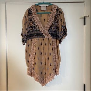 Boho blouse, Size Medium